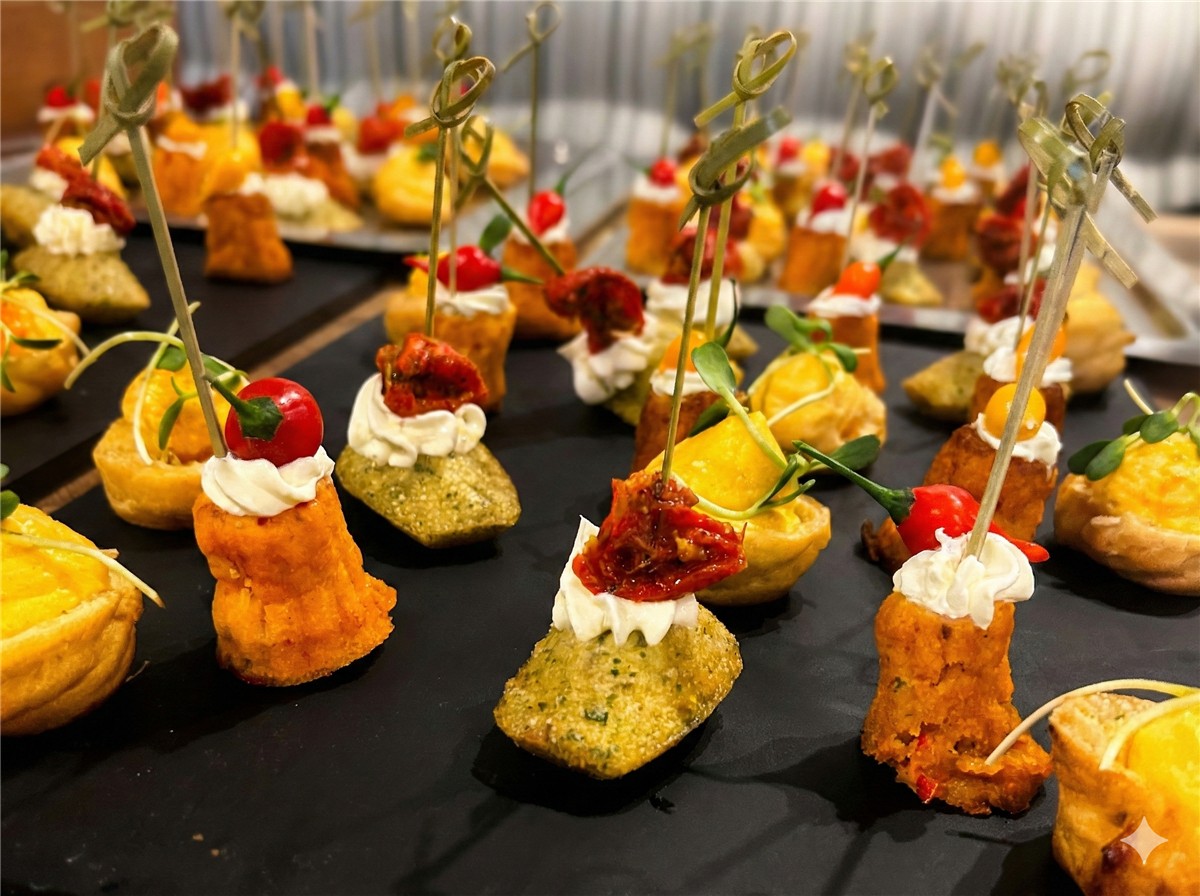 Plateau de viennoiseries pour petit-déjeuner d'affaires à Rouen