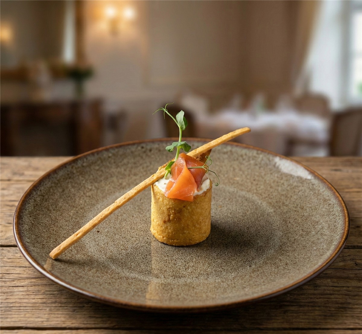 Mignardises salées cannelés et saumon pour cocktail dinatoire Dieppe